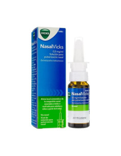 NASALVICKS 0,5 MG/ML SOLUCION PARA PULVERIZACION NASAL 1 FRASCO 15 ML