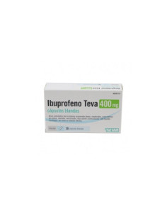 IBUPROFENO TEVA 400 MG 20 CAPSULAS BLANDAS