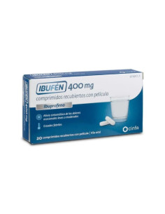 IBUFEN 400 MG 20 COMPRIMIDOS RECUBIERTOS