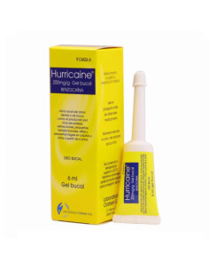 HURRICAINE 200 MG/G GEL BUCAL 1 TUBO 6 ML