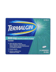 TERMALGIN 500 MG 24 COMPRIMIDOS RECUBIERTOS
