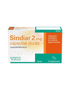 SINDIAR 2 MG 20 CAPSULAS